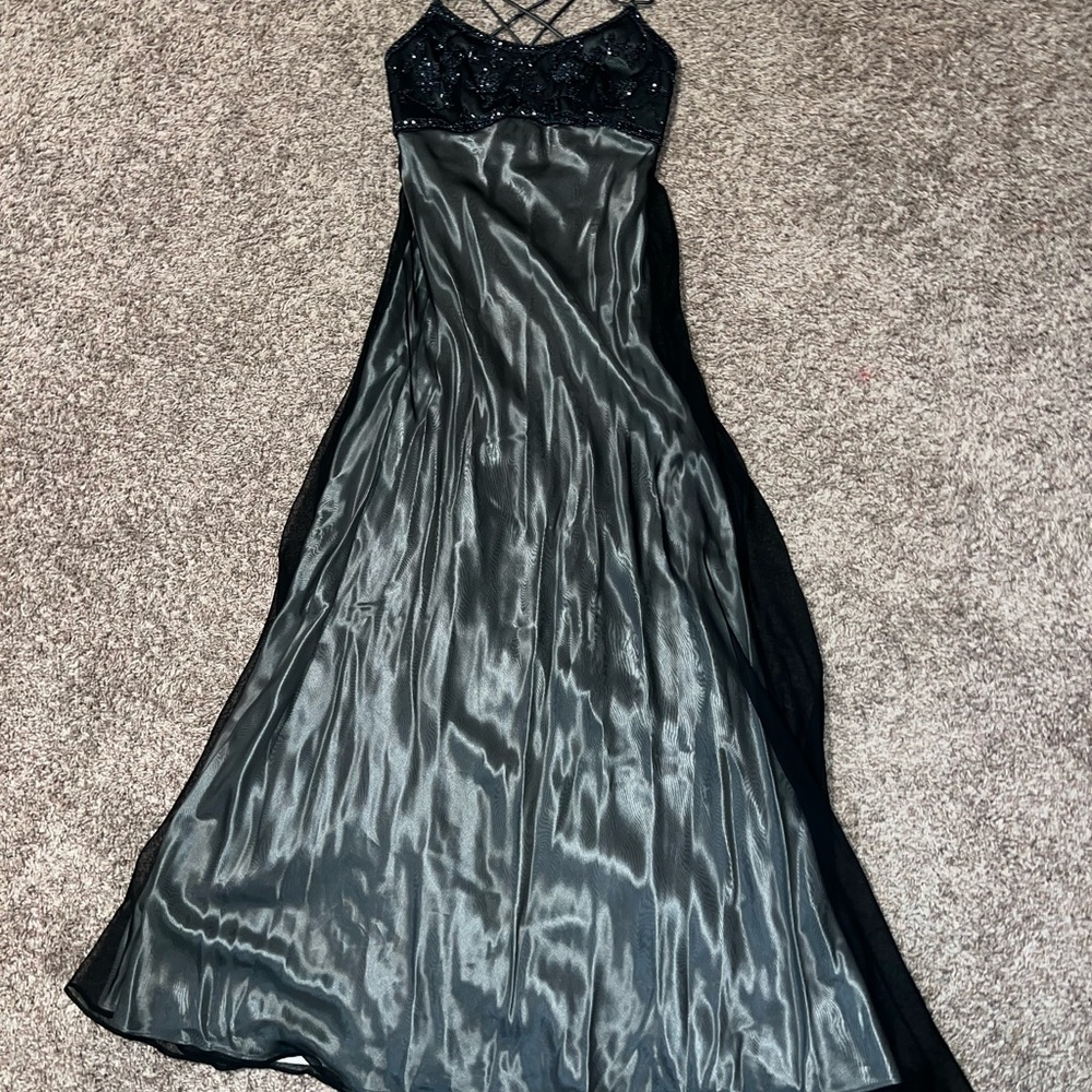 Faviana Elegant Black Dress Size 5/6